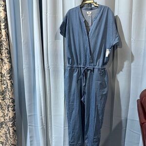 Old Navy Light Blue Denim Shirt